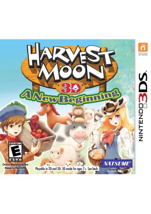 HARVEST MOON 3D A NEW BEGINNING  (USAGÉ)