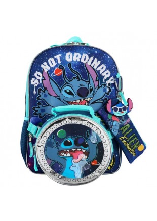 SAC A DOS LILO ET STITCH 16 POUCES 5 EN 1  (NEUF)