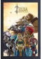 CADRE 11'' X 18" PRINCESS ZELDA ET LES CHAMPIONS  (NEUF)