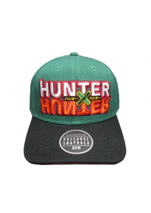 CASQUETTE AJUSTABLE HUNTER X HUNTER GREEN TEST  (NEUF)