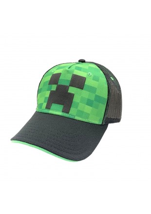 CASQUETTE ENFANT MINECRAFT CREEPER  (NEUF)