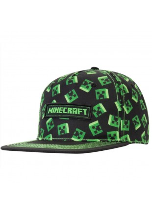 CASQUETTE MINECRAFT CREEPER POUR JEUNE  (NEUF)