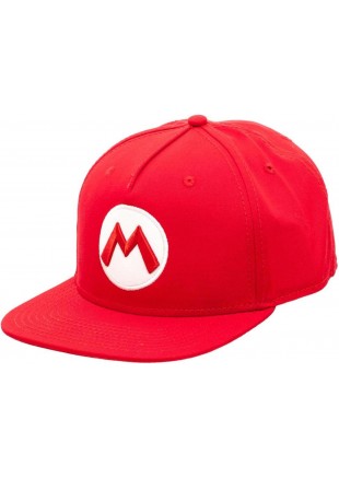 CASQUETTE SUPER MARIO BROS - MARIO SNAPBACK RED  (NEUF)