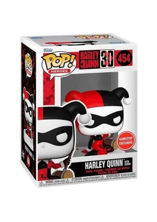 FIGURINE POP HEROES HARLEY QUINN WITH CARDS 454  (NEUF)