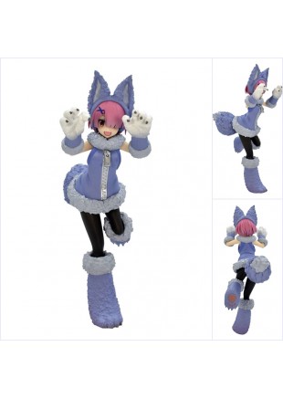 FIGURINE RE:ZERO STARTING LIFE IN ANOTHER WORLD RAM WOLF  (NEUF)