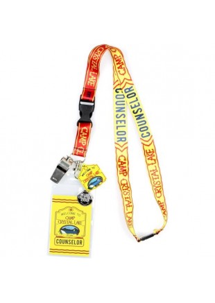 LANYARD FRIDAY THE 13TH WELCOME TO CRYSTAL LAKE  (NEUF)