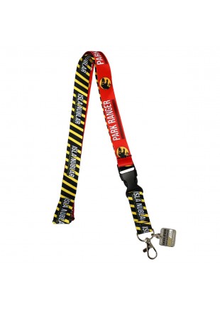 LANYARD JURASIC PARK W/YELLOW STRIPES  (NEUF)