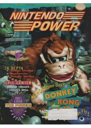 NINTENDO POWER VOL.74 DONKEY KONG LAND  (USAGÉ)