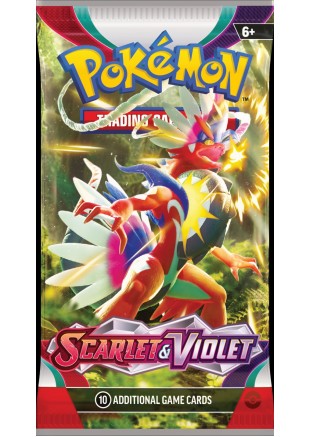 POKEMON TRADING CARD GAME SCARLET AND VIOLET 10 ADDITIONAL GAME CARDS  (NEUF)