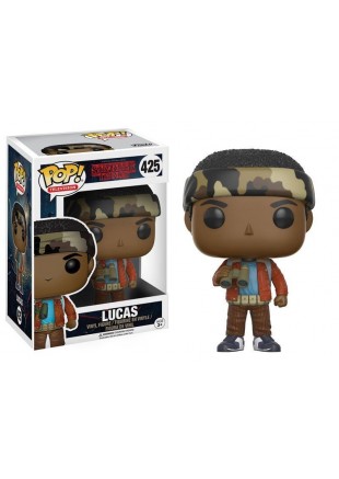 FIGURINE POP! TELEVISION STRANGER THINGS #425 LUCAS  (NEUF)