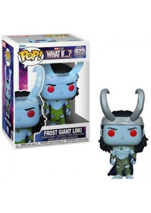 FIGURINE POP! WHAT IF …? #972 FROST GIANT LOKI<  (NEUF)