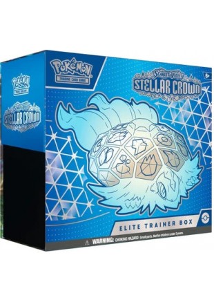 POKEMON TRADING CARD GAME SCARLET & VIOLET STELLAR CROWN ELITE TRAINER BOX  (NEUF)