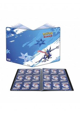 POKEMON TRADING CARD GAME PORTFOLIO 9 POCHETTES GRENINJA  (NEUF)