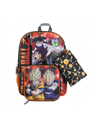 SAC A DOS DRAGON BALL Z 5 PERSONNAGES  (NEUF)