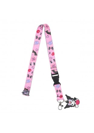 LANYARD KUROMI CHERRIES AND COOKIES  (NEUF)