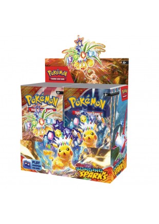 POKEMON TRADING CARD GAME SCARLET & VIOLET SURGING SPARKS BOOSTER PACK  (NEUF)