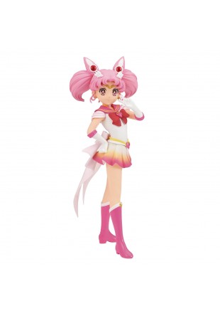 FIGURINE SAILOR MOON GLITTER & GLAMOURS SUPER SAILOR CHIBI MOON PAR BANPRESTO  (NEUF)