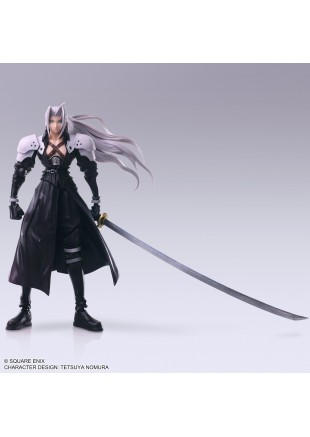 FIGURINE FINAL FANTASY VII SEPHIROTH 7 POUCES PAR BRING ARTS  (NEUF)