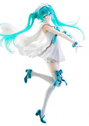 FIGURINE HATSUNE MIKU 15EME ANNIVERSAIRE VERSION ZHOU 9 POUCES  (NEUF)