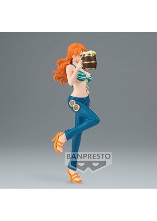 FIGURINE ONE PIECE IT'S A BANQUET NAMI 6 POUCE PAR BANPRESTO  (NEUF)