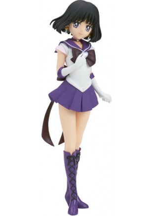 FIGURINE SAILOR SATURN THE MOVIE DE SAILOR SUPER SAILOR MOON GLITTER & GLAMOUR 8 POUCES PAR BANPRESTO  (NEUF)