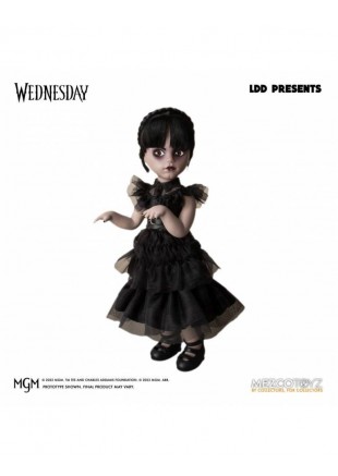 POUPÉE LIVING DEAD DOLLS WEDNESDAY RAVE'N DANCE PAR MEZCOTOYZ  (NEUF)