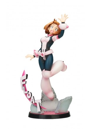 FIGURINE MY HERO ACADEMIA 1:8 OCHACO URARAKA HERO SUIT PAR CRUNCHYROLL  (NEUF)