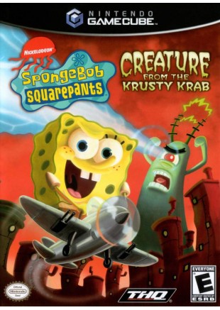 SPONGEBOB SQUAREPANTS CREATURE FROM THE KRUSTY KRAB  (USAGÉ)