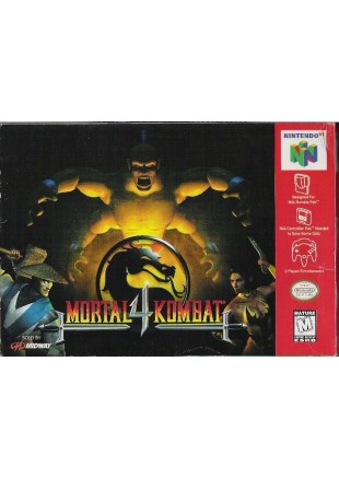 MORTAL KOMBAT 4  (USAGÉ)