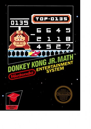 DONKEY KONG JR.MATH  (USAGÉ)