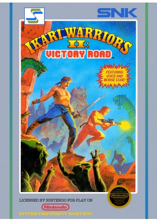 IKARI WARRIORS 2: VICTORY ROAD  (USAGÉ)