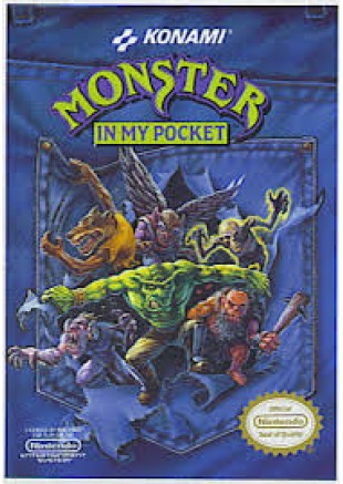 KONAMI MONSTER IN MY POCKET  (USAGÉ)