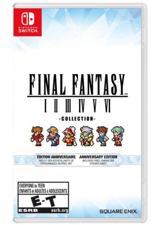 FINAL FANTASY I - VI COLLECTION ANNIVERSARY EDITION  (NEUF)