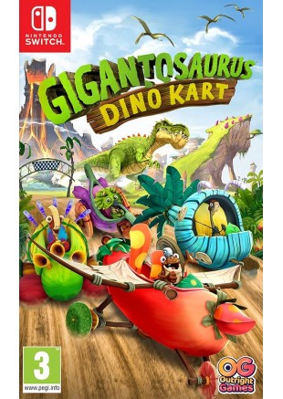 GIGANTOSAURUS DINO KART  (USAGÉ)