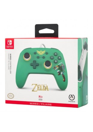 MANETTE FILAIRE SWITCH THE LEGEND OF ZELDA LINK DEFENDER  (NEUF)