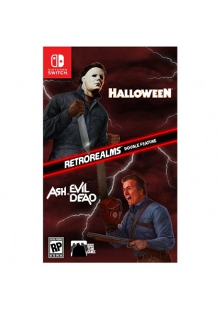 RETROREALMS DOUBLE FEATURE HALLOWEEN ET ASH VS EVIL DEAD  (NEUF)