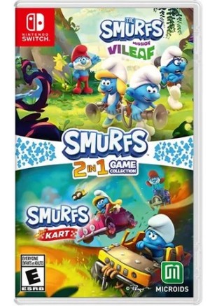 THE SMURFS 2 IN 1 GAME COLLECTION  (NEUF)