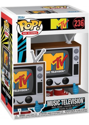 FIGURINE POP! AD ICONS MTV #236 MUSIC TELEVISION  (NEUF)