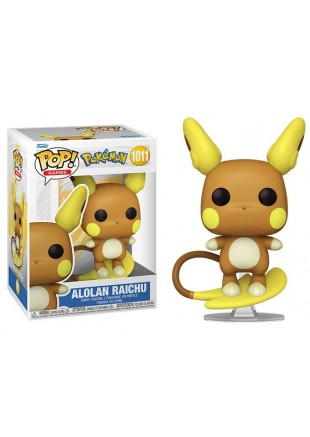 FIGURINE POP! GAMES POKÉMON #1011 ALOLAN RAICHU  (NEUF)