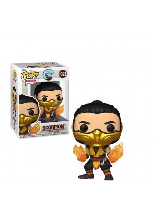 FIGURINE POP! GAMES MORTAL KOMBAT #1021 SCORPION  (NEUF)