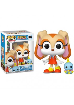 FIGURINE POP! GAMES SONIC THE HEDGEHOG #1034 CREAM WITH CHEESE  (NEUF)