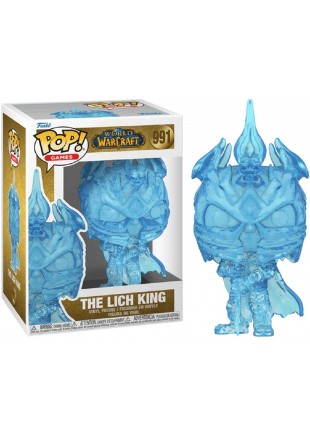 FIGURINE POP! GAMES WORLD OF WARCRAFT #991 THE LICH KING  (NEUF)