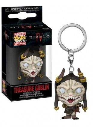 FIGURINE POP! KEYCHAIN DIABLO IV TREASURE GOBLIN  (NEUF)