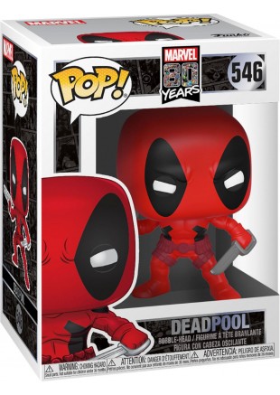 FIGURINE POP! MARVEL #546 DEADPOOL  (NEUF)