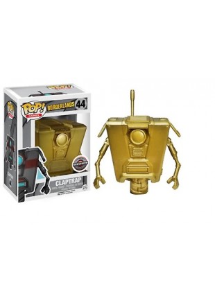 FIGURINE POP! GAMES BORDERLANDS #44 CLAPTRAP (GOLD)  (NEUF)