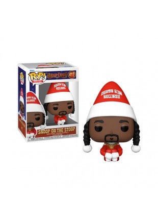 FIGURINE POP! ROCKS #412 SNOOP ON THE STOOP  (NEUF)