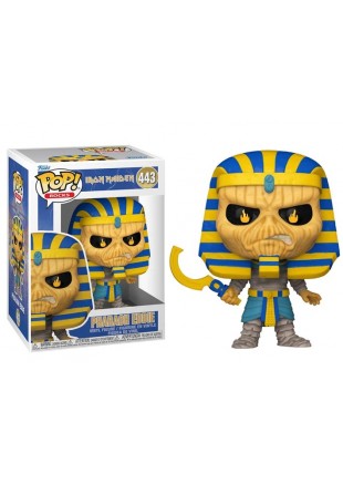 FIGURINE POP! ROCKS IRON MAIDEN #443 PHARAOH EDDIE  (NEUF)