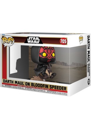 FIGURINE POP! STAR WARS #705 DARTH MAUL ON BLOODFIN SPEEDER  (NEUF)