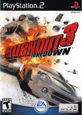 BURNOUT 3 TAKEDOWN  (USAGÉ)