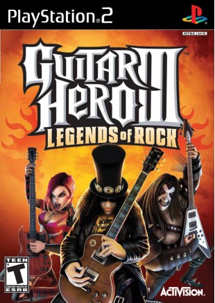 GUITAR HERO III LEGENDS OF ROCK  (USAGÉ)